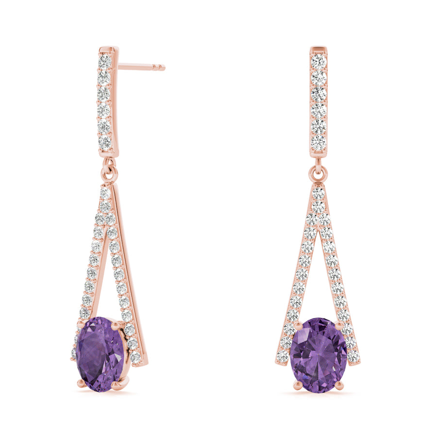 FASHION EARRINGS OVAL - Image 7