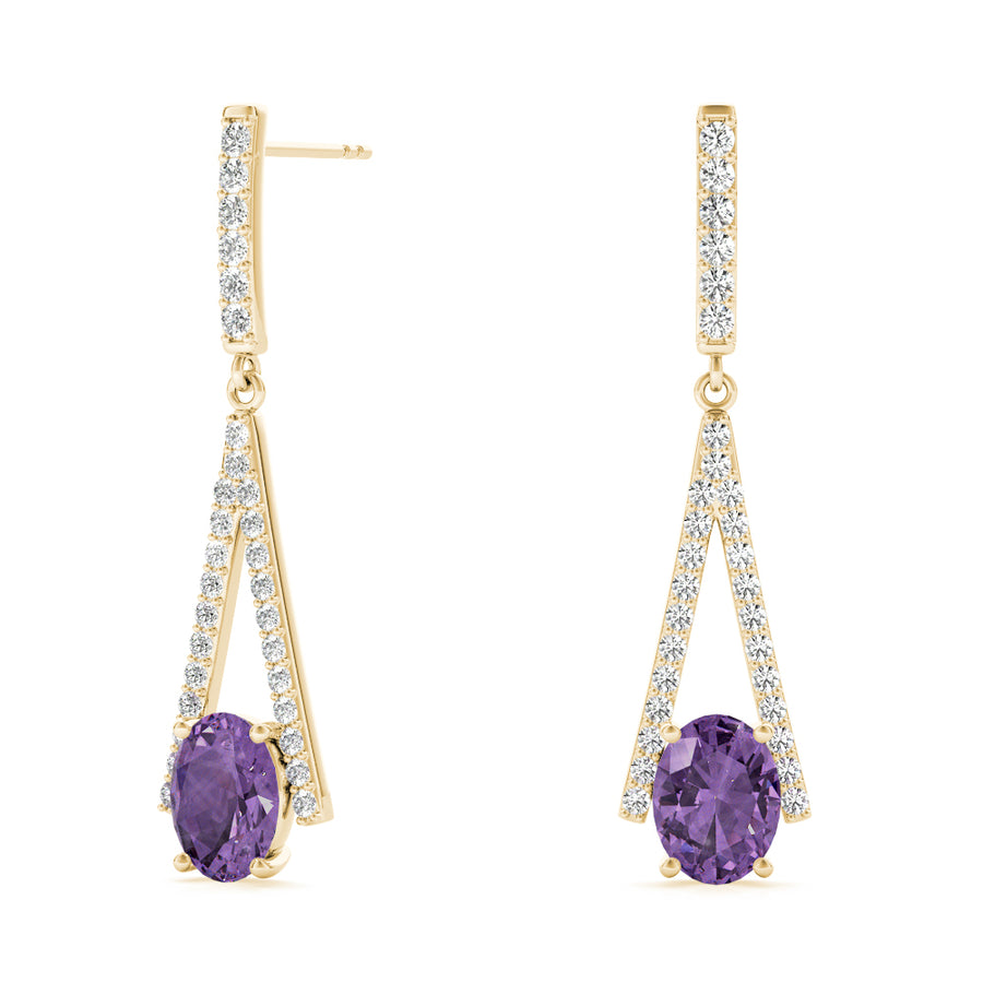 FASHION EARRINGS OVAL - Image 4