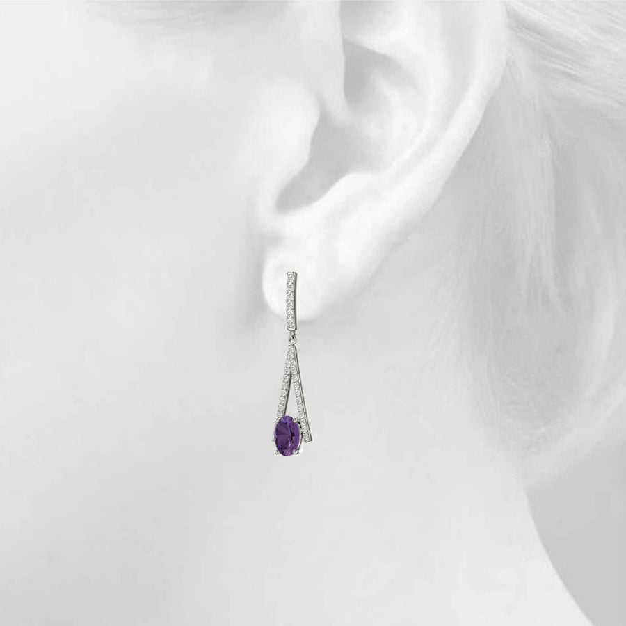 FASHION EARRINGS OVAL - Image 5