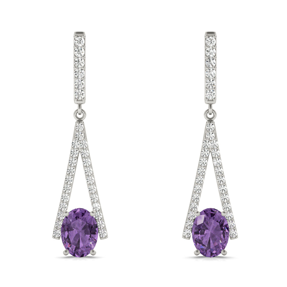 FASHION EARRINGS OVAL - Image 2