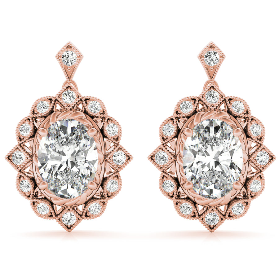 FASHION EARRINGS OVAL - Image 8