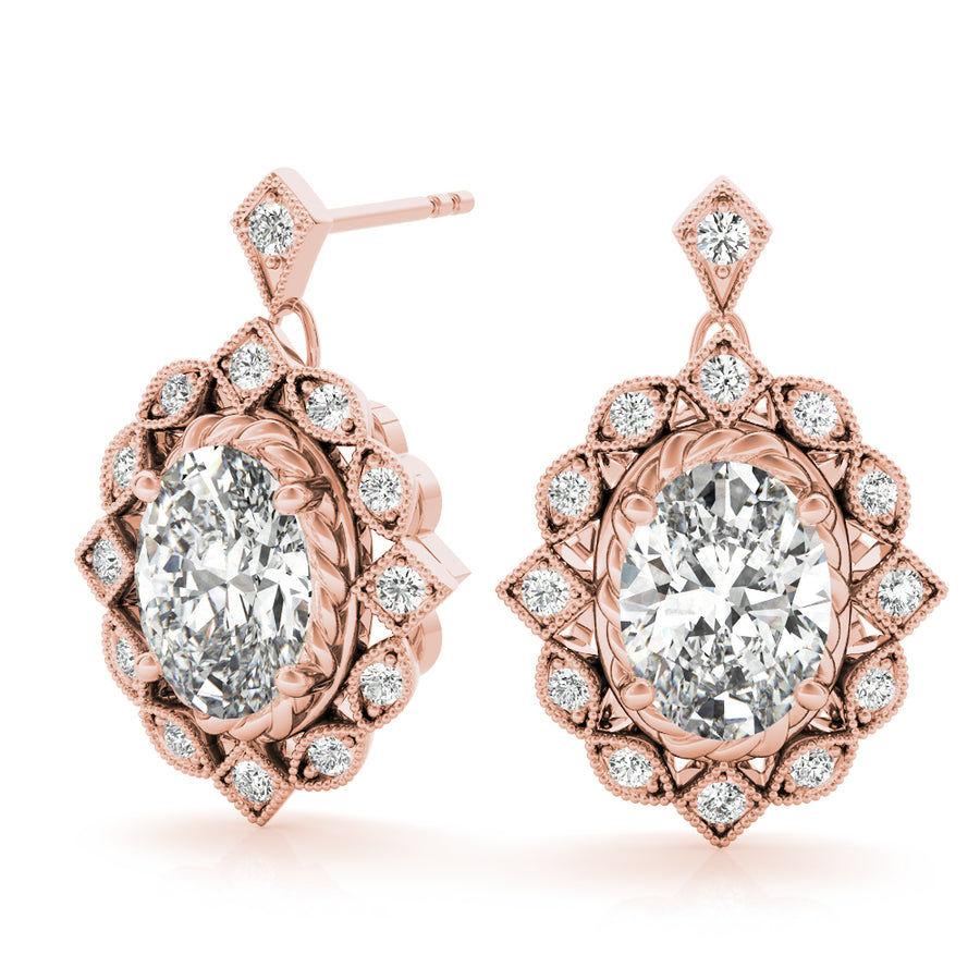 FASHION EARRINGS OVAL - Image 6