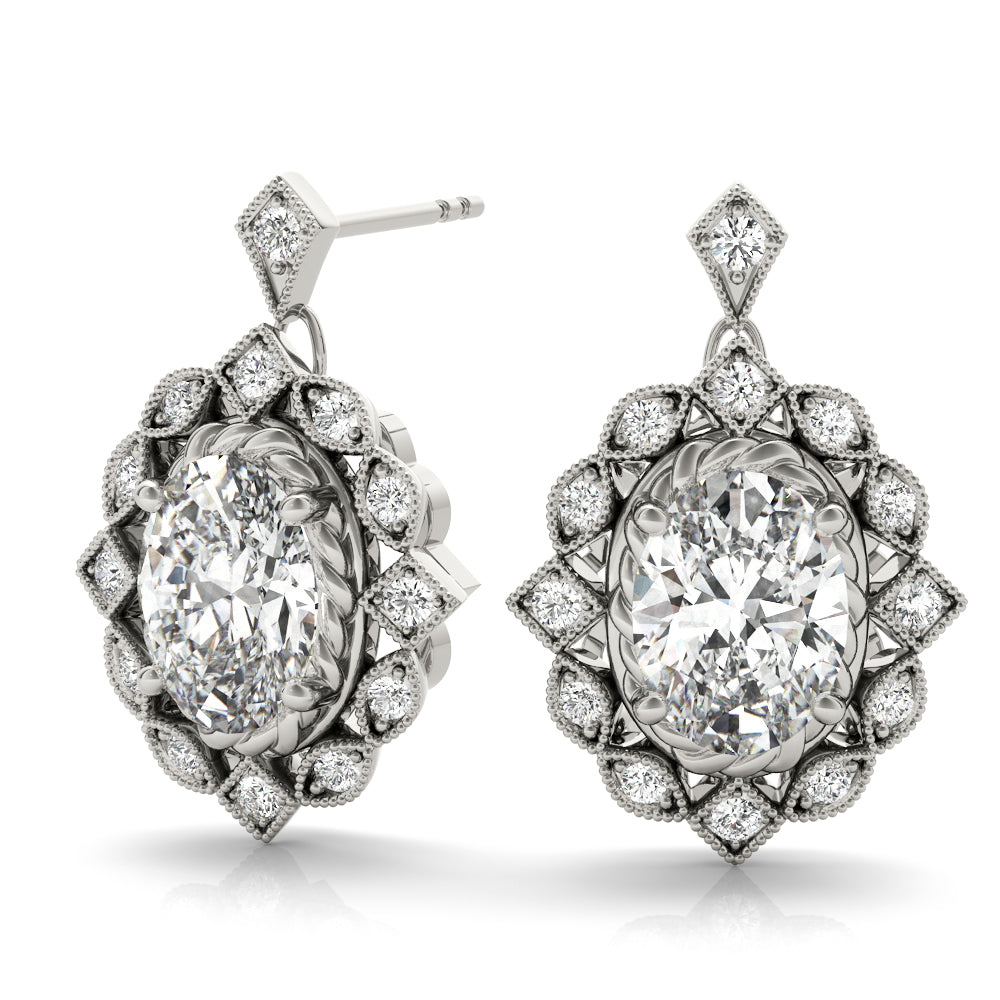 FASHION EARRINGS OVAL - Image 3