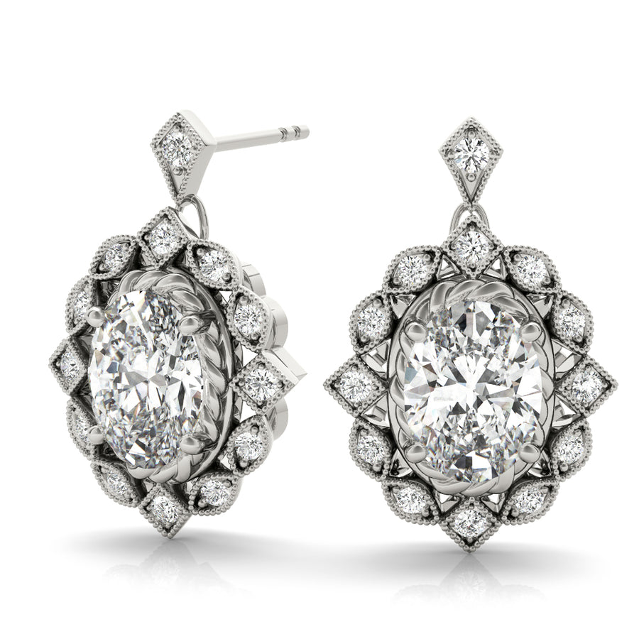FASHION EARRINGS OVAL - Image 3