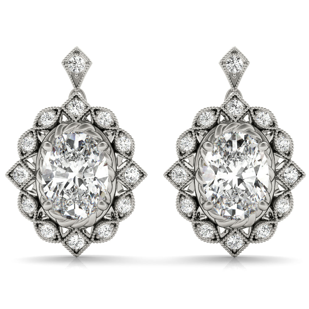 FASHION EARRINGS OVAL - Image 2