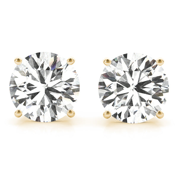 2CT STANDARD 4 PRONG WIRE EARRINGS - Image 9