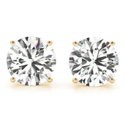(3/8 CTTW) .15 CT 4 PRONG WIRE EARRINGS - Image 9