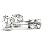 (2/3 CTTW) .3 CT 4 PRONG WIRE EARRINGS - Image 8