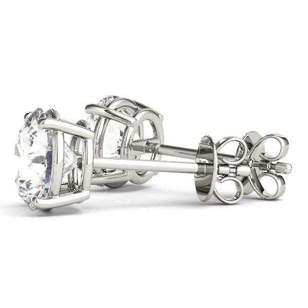 (2/3 CTTW) .3 CT 4 PRONG WIRE EARRINGS - Image 8