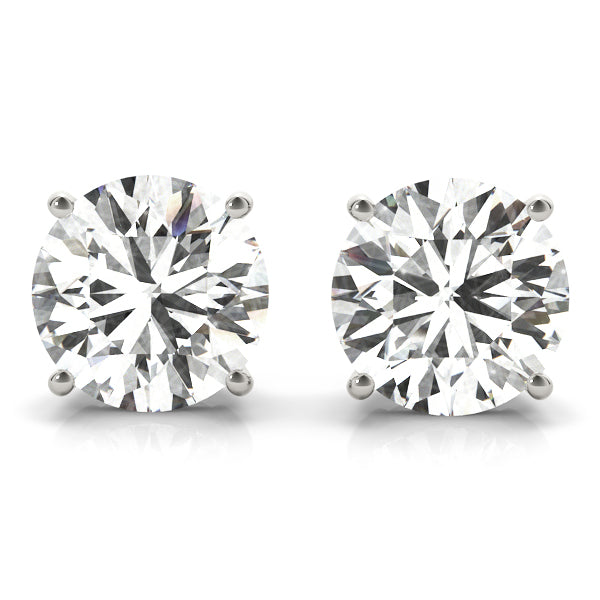 1.25CT STANDARD 4 PRONG WIRE EARRINGS - Image 2