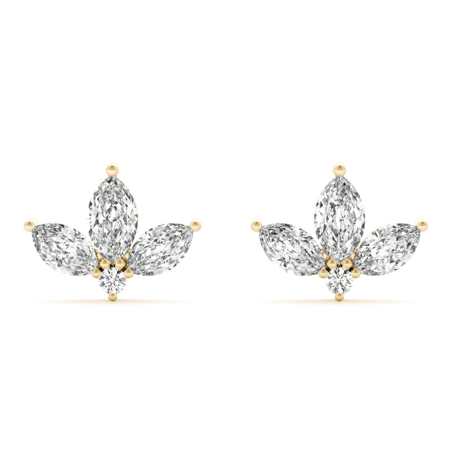 FASHION EARRINGS MARQUISE - Image 6