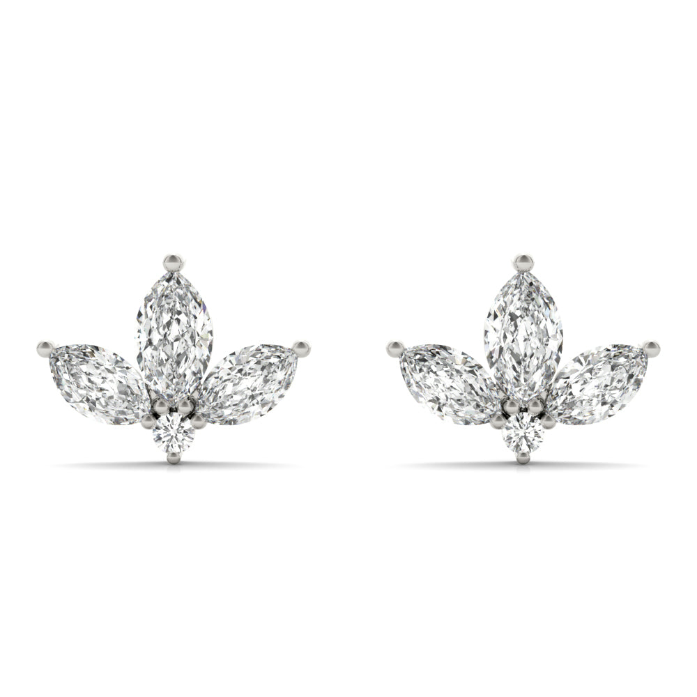 FASHION EARRINGS MARQUISE - Image 2
