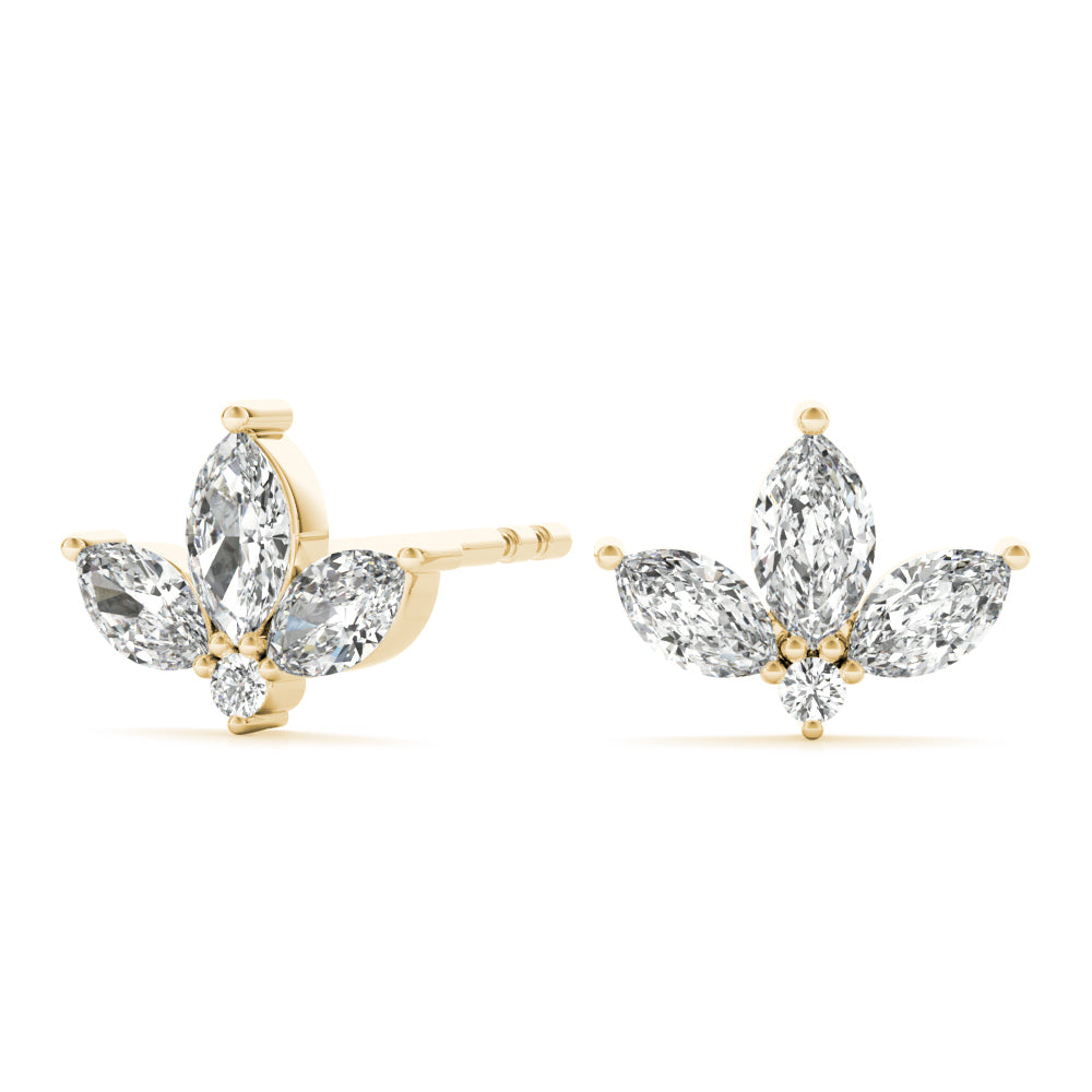 FASHION EARRINGS MARQUISE - Image 3