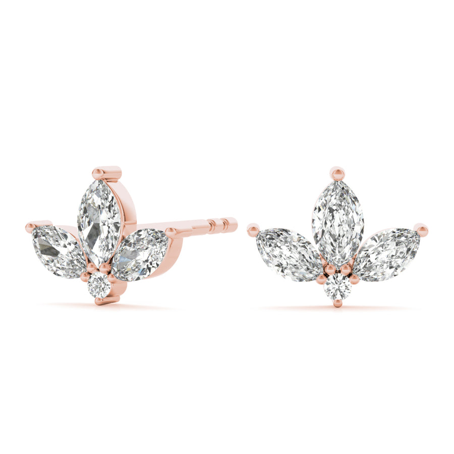 FASHION EARRINGS MARQUISE - Image 5