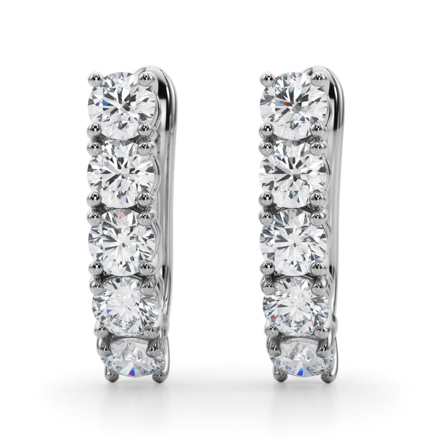 EARRINGS WITH OMEGA BACKS - Image 10