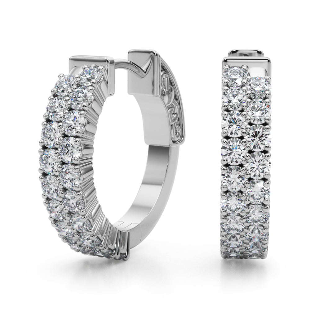 DOUBLE ROW VAULT LOCK HOOPS - Image 2