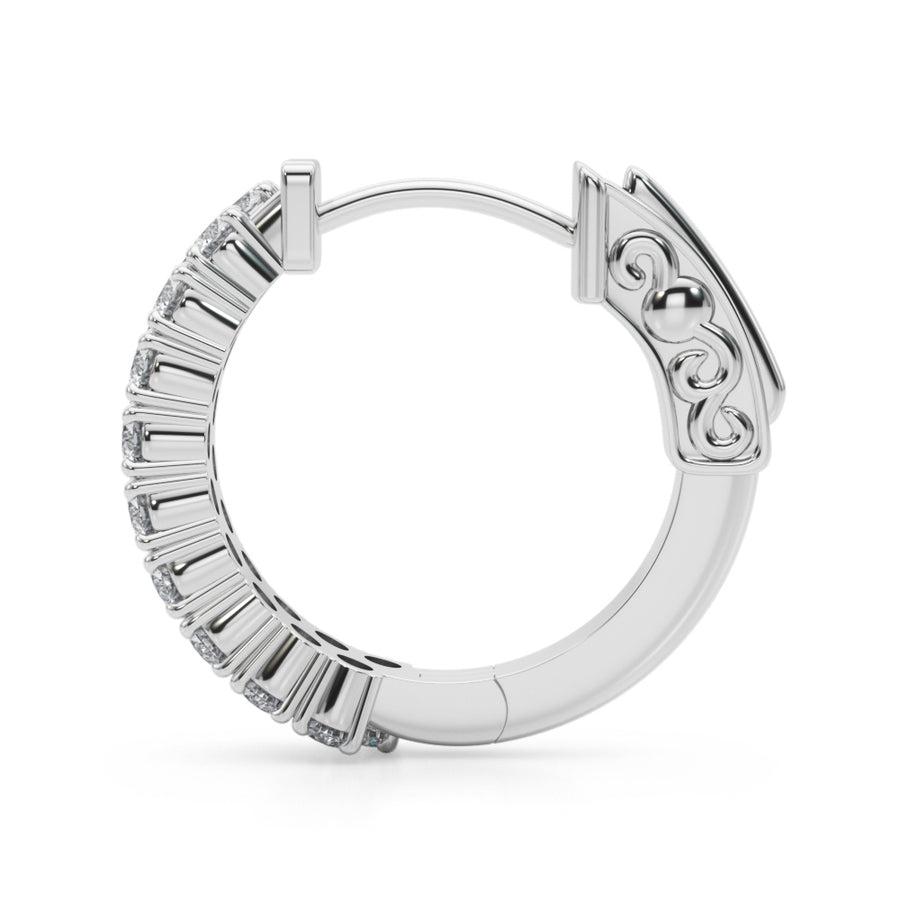 DOUBLE ROW VAULT LOCK HOOPS - Image 6