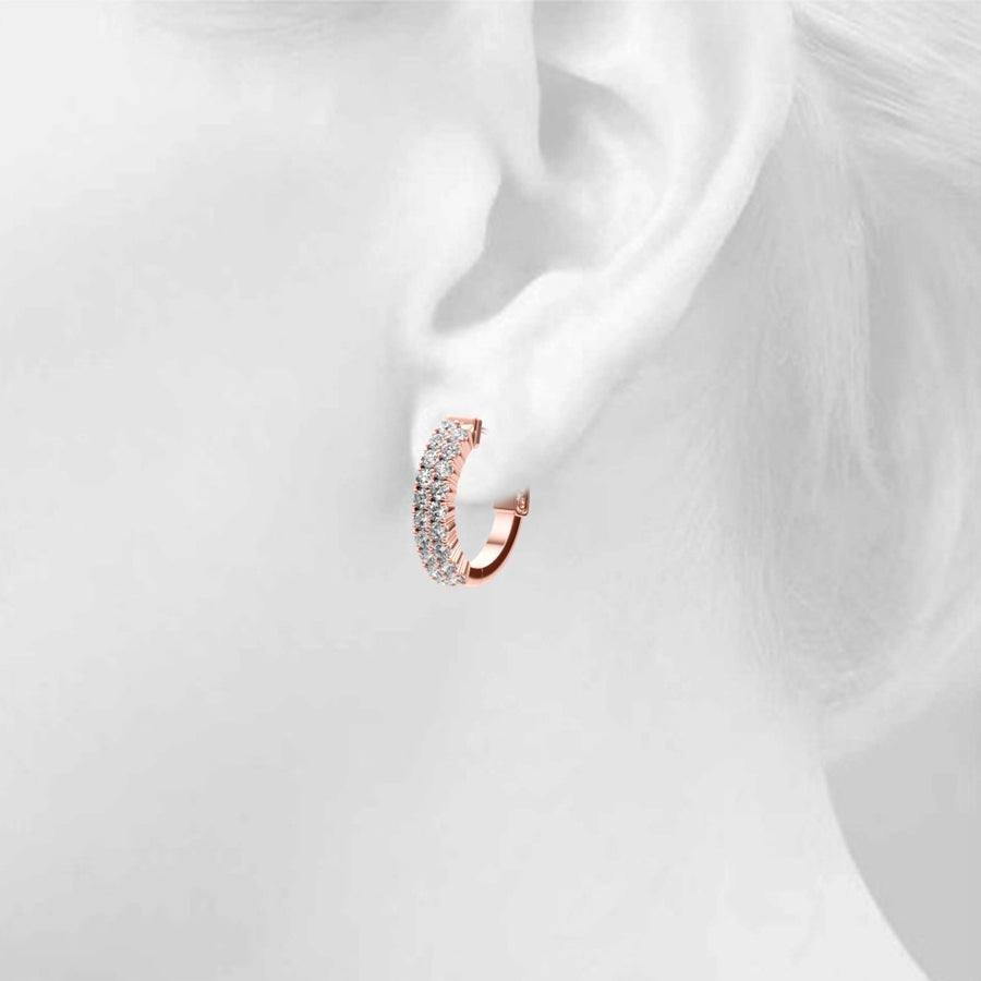 DOUBLE ROW VAULT LOCK HOOPS - Image 5