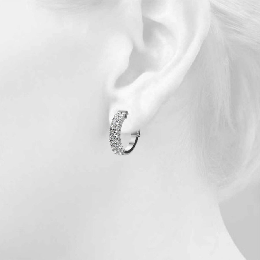 DOUBLE ROW VAULT LOCK HOOPS - Image 4