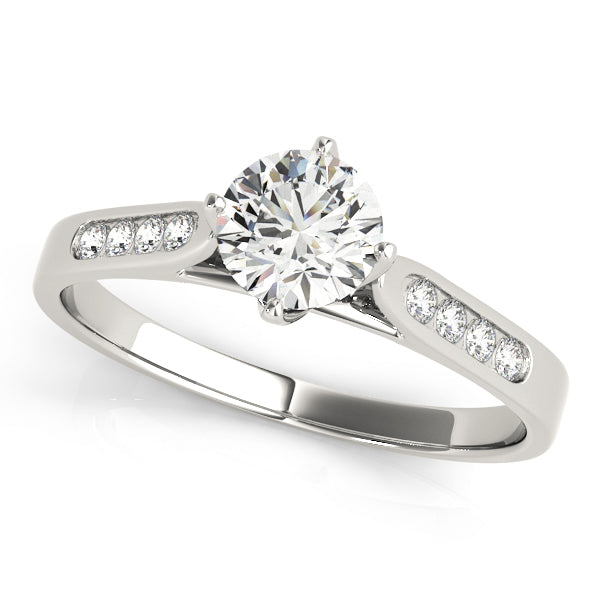 ENGAGEMENT RINGS SINGLE ROW CHANNEL SET - Image 2