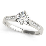 ENGAGEMENT RINGS SINGLE ROW CHANNEL SET - Image 2