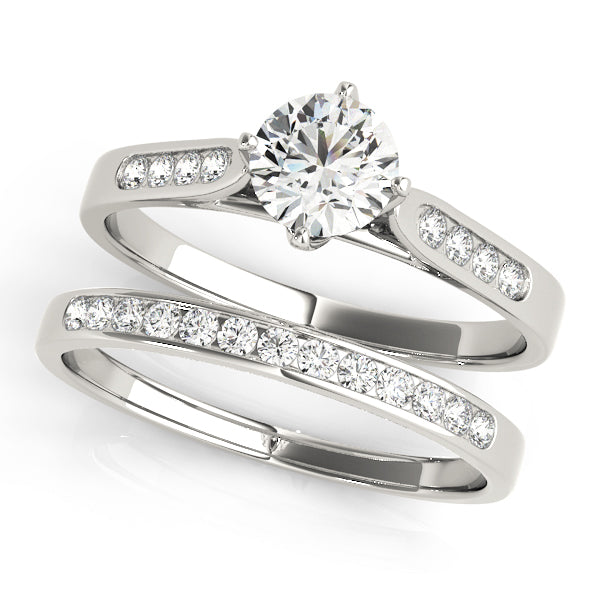 ENGAGEMENT RINGS SINGLE ROW CHANNEL SET - Image 4