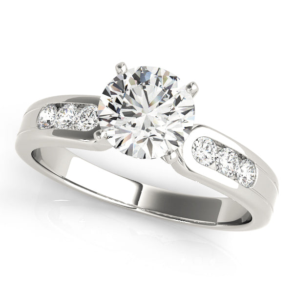 ENGAGEMENT RINGS SINGLE ROW CHANNEL SET - Image 2
