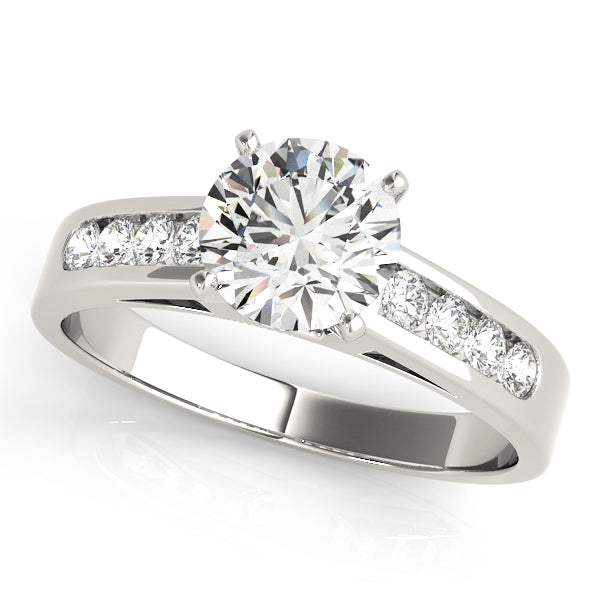 ENGAGEMENT RINGS SINGLE ROW CHANNEL SET - Image 2