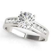 ENGAGEMENT RINGS SINGLE ROW CHANNEL SET - Image 2