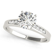 ENGAGEMENT RINGS SINGLE ROW CHANNEL SET - Image 2