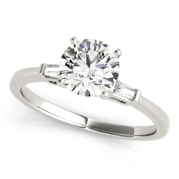 ENGAGEMENT RINGS 3 STONE BAGUETTE - Image 2