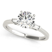 ENGAGEMENT RINGS 3 STONE BAGUETTE - Image 2