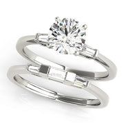 ENGAGEMENT RINGS 3 STONE BAGUETTE - Image 7