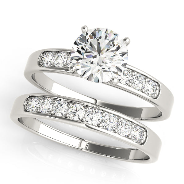 ENGAGEMENT RINGS SINGLE ROW CHANNEL SET - Image 5