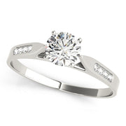 ENGAGEMENT RINGS SINGLE ROW CHANNEL SET - Image 2