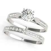 ENGAGEMENT RINGS SINGLE ROW CHANNEL SET - Image 4