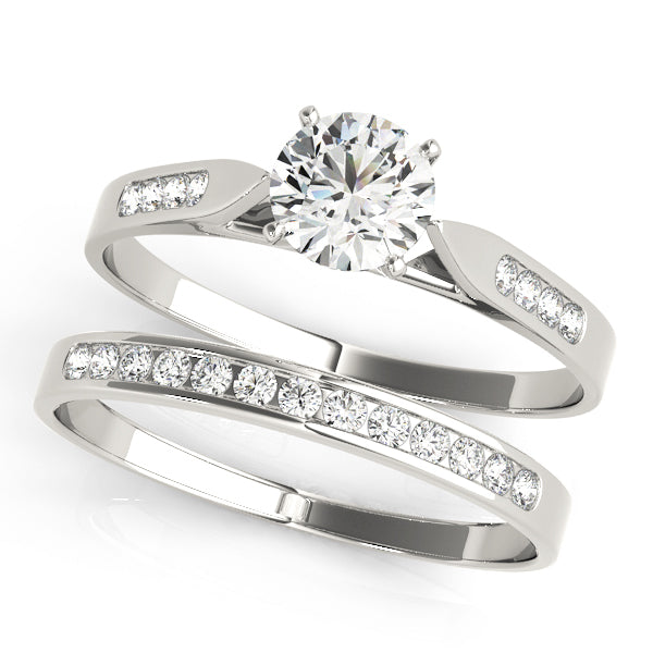 ENGAGEMENT RINGS SINGLE ROW CHANNEL SET - Image 4