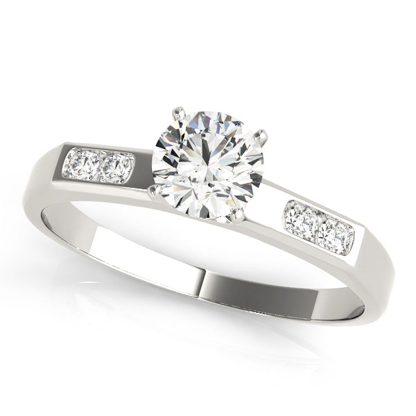 ENGAGEMENT RINGS SINGLE ROW CHANNEL SET - Image 2