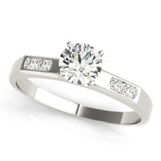 ENGAGEMENT RINGS SINGLE ROW CHANNEL SET - Image 2