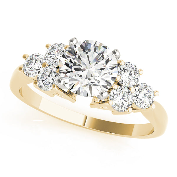 ENGAGEMENT RINGS CLUSTER SIDES - Image 5