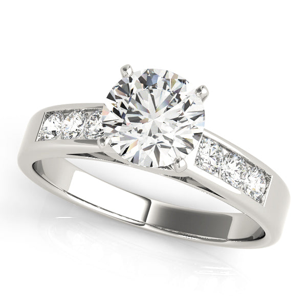 ENGAGEMENT RINGS SINGLE ROW CHANNEL SET - Image 2