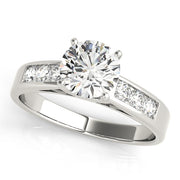 ENGAGEMENT RINGS SINGLE ROW CHANNEL SET - Image 2
