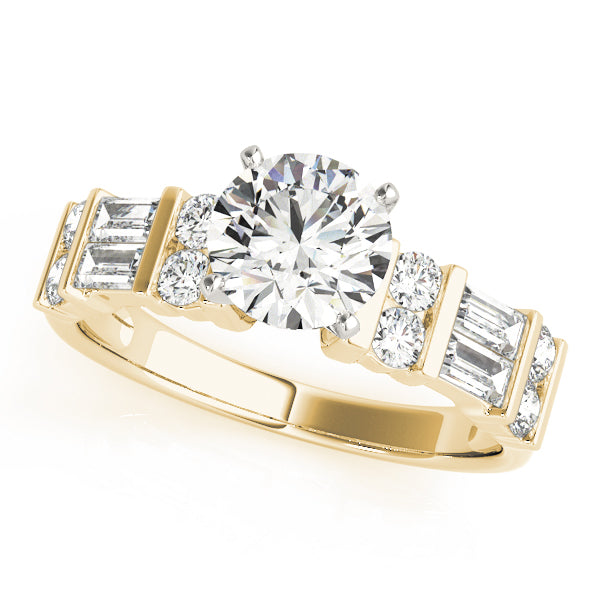 ENGAGEMENT RINGS FANCY SHAPE BAGUETTE REMOUNTS - Image 5