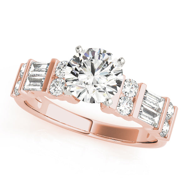 ENGAGEMENT RINGS FANCY SHAPE BAGUETTE REMOUNTS - Image 7
