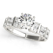 ENGAGEMENT RINGS FANCY SHAPE BAGUETTE REMOUNTS - Image 2