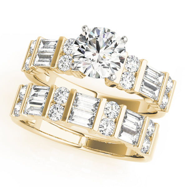 ENGAGEMENT RINGS FANCY SHAPE BAGUETTE REMOUNTS - Image 10