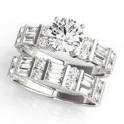 ENGAGEMENT RINGS FANCY SHAPE BAGUETTE REMOUNTS - Image 8