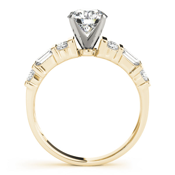 ENGAGEMENT RINGS FANCY SHAPE BAGUETTE REMOUNTS - Image 4