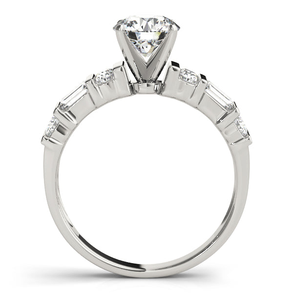 ENGAGEMENT RINGS FANCY SHAPE BAGUETTE REMOUNTS - Image 3