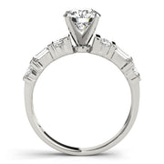 ENGAGEMENT RINGS FANCY SHAPE BAGUETTE REMOUNTS - Image 3
